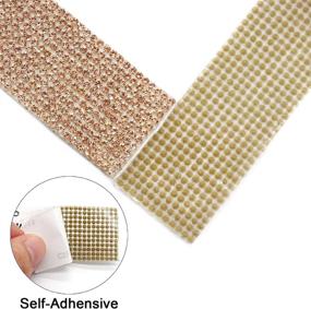 img 1 attached to Benvo Self Adhesive Rhinestone Decoration Decorations