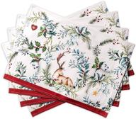 holly cotton placemats from maison hermine logo