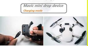 img 1 attached to 🚁 Устройство для доставки грузов Mavic Mini 2/Mini Drone Clip - совместимо с дроном DJI Mavic Mini (грузоподъемность 0,17 фунтов)