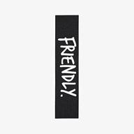 friendly grip tape black white logo