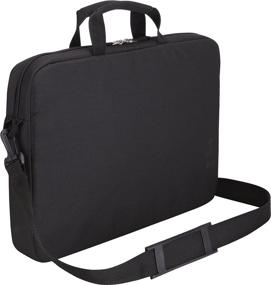 img 2 attached to Black Case Logic 15.6-Inch Laptop Attache Bag (VNAI-215)