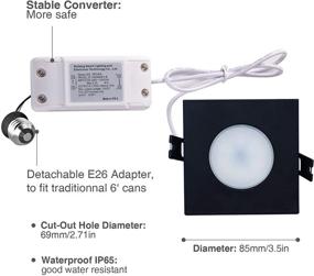 img 3 attached to 🔦 IHomma Waterproof Compatible Assistant Downlight