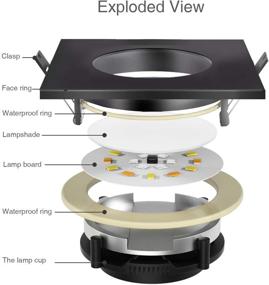 img 1 attached to 🔦 IHomma Waterproof Compatible Assistant Downlight
