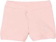 sansha big girls' joanie v-front boy short: trendy & comfortable dancewear for girls logo