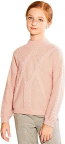 img 4 attached to 👕 SOLOCOTE Boys' Clothing - Oversize Pullover Sweater SLN4013: Stylish and Comfy