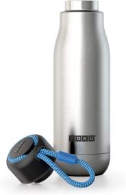 img 2 attached to 🧴 Zoku Stainless Steel Vacuum Insulated Bottle, 500ML - Silver, ZK142