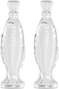 img 4 attached to 🍾 Stunning MDLUU Decanter Set: Airtight & Elegant Decorative Decanters