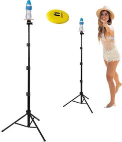 img 4 attached to 🏞️ Nioniu Outdoor Frisbee Games for Yard, Beach, Backyard, Lawn, Camping - Fun Activities for Kids, Teens, Adults, and Families - Can Jam, Beersbee, Bottle Bash - Disc Game with No Installation Needed