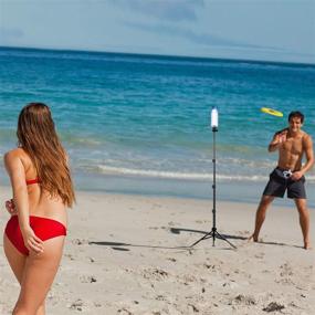 img 2 attached to 🏞️ Nioniu Outdoor Frisbee Games for Yard, Beach, Backyard, Lawn, Camping - Fun Activities for Kids, Teens, Adults, and Families - Can Jam, Beersbee, Bottle Bash - Disc Game with No Installation Needed
