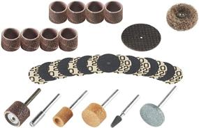 img 4 attached to 🛠️ 31-Piece Dremel Sanding and Grinding Accessory Set