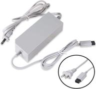 tesha wii console charger: ac wall power adapter cable cord for nintendo wii rvl-001 (not wii u) - an essential power supply logo
