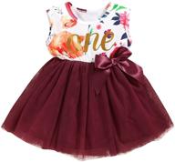 👗 shalofer dark floral three vest for girls' skirts & skorts - little birthday clothing logo
