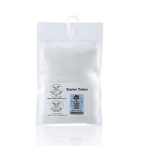 img 1 attached to 🔥 SnowTing Slacker Cotton: High-Performance Original DIY Wick for Efficient Heating and Faster Absorption