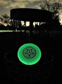 img 2 attached to 175 Grams Glow in The Dark Ultimate Frisbee Disc: INGEAR Start Runner - Perfect for Disc Golf