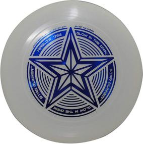 img 4 attached to 175 Grams Glow in The Dark Ultimate Frisbee Disc: INGEAR Start Runner - Perfect for Disc Golf