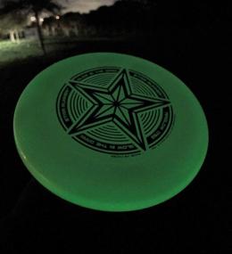 img 1 attached to 175 Grams Glow in The Dark Ultimate Frisbee Disc: INGEAR Start Runner - Perfect for Disc Golf