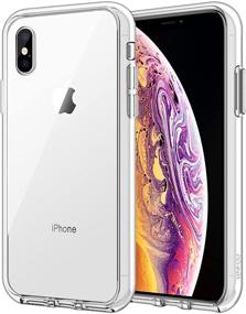 img 4 attached to 📱 JETech Case for iPhone Xs and iPhone X: Shockproof Bumper Cover with HD Clear Protection