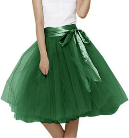 img 2 attached to EllieHouse Womens Short Tulle Skirt Women's Clothing and Skirts