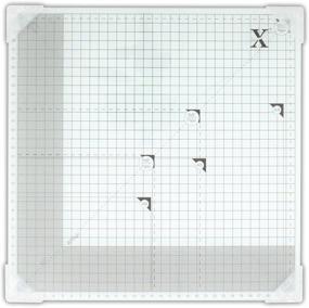 img 1 attached to 🔪 Коврик для резки закаленного стекла Xcut, 13x13 дюймов, от docrafts