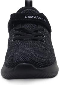 img 2 attached to 👟 Стильные слипоны для мальчиков и девочек: CAMVAVSR Детские кроссовки для уличных прогулок