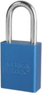 🔒 american lock a1106b1key a1106blu1key q# dg7272 keyed padlock: aluminum, blue - secure your possessions with style логотип
