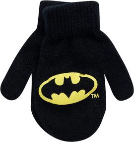 img 2 attached to 🧤 Stay Warm and Stylish this Winter with DC Comics Batman Winter Mittens: Perfect Boys' Accessories