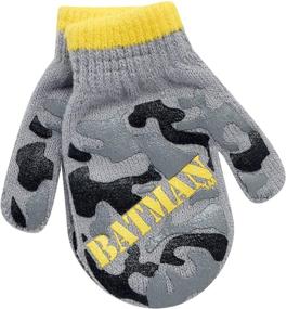 img 1 attached to 🧤 Stay Warm and Stylish this Winter with DC Comics Batman Winter Mittens: Perfect Boys' Accessories