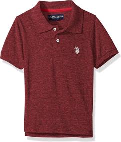 img 1 attached to 👦 U.S. Polo Assn Little Sleeve Boys' Tops, Tees & Shirts