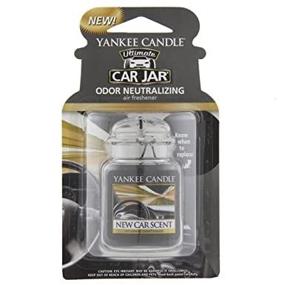 img 1 attached to 🚘 Yankee Candle Ultimate Car Jar Air Freshener - New Car Scent, 1220940