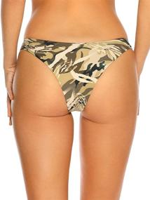 img 1 attached to RELLECIGA Womens Cheeky Brazilian Bikini: Stylish Women's Clothing, Swimsuits & Cover Ups