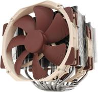 noctua nh-d15: premium cpu cooler with dual nf-a15 pwm 140mm fans (brown) - unmatched cooling performance логотип