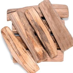 img 4 attached to 🌾 Farmoo Craft Sticks and Wood Pieces for DIY Crafts & Photo Props (Craft Wood Supplies)