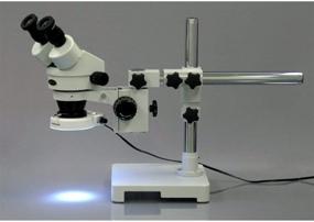 img 3 attached to 🔬 AmScope SM-3BZ-80S Binocular Stereo Microscope with WF10x Eyepieces and LED Light Source - 3.5X-90X Magnification, Single-Arm Boom Stand (110V)