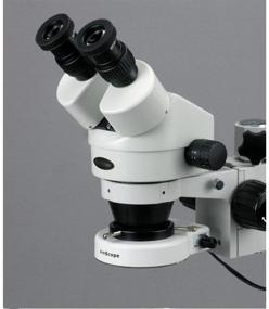 img 2 attached to 🔬 AmScope SM-3BZ-80S Binocular Stereo Microscope with WF10x Eyepieces and LED Light Source - 3.5X-90X Magnification, Single-Arm Boom Stand (110V)