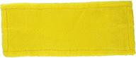 🧹 high-performance microfiber refill: quickie 0764m replacement head for hardwood floor mop - effortless cleaning, vibrant yellow logo