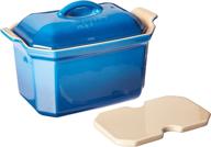 🍲 le creuset глиняная форма для паштета с прессом, 3/4-кварт, марсель: профессиональное качество для идеального приготовления паштетов. логотип