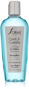 img 3 attached to 👁️ Sorme' Treatment Cosmetics Clean and Gentle Oil Free Eye Makeup Remover: The Ultimate Solution, 4 Fl Oz"