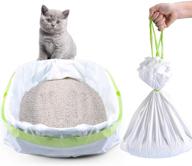 convenient and durable petocat cat litter liners - jumbo drawstring, 🐱 extra-thick, and extra-durable - perfect for large kitty litter boxes and easy clean-up logo