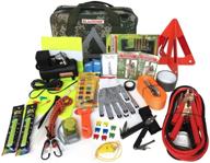 🚗 blikzone camo auto roadside assistance car kit - 81 pc for vehicle emergencies: portable air compressor, jumper cables, tire repair kit, led flashlight, and essential tools for safe travel and driving logo