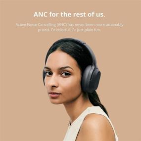 img 1 attached to 🎧 Status Core ANC Over Ear Wireless & Bluetooth Headphones with Noise Cancellation, 30 Hour Battery, USB-C Charging Cable