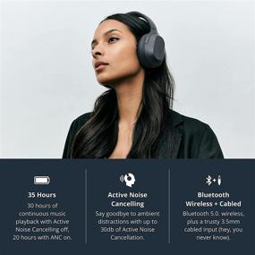 img 3 attached to 🎧 Status Core ANC Over Ear Wireless & Bluetooth Headphones with Noise Cancellation, 30 Hour Battery, USB-C Charging Cable