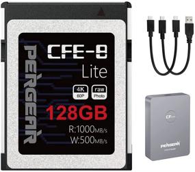 img 4 attached to PERGEAR CFE B Lite CFexpress Card（128GB） - Пергир CFexpress карта CFE B Lite (128 ГБ)