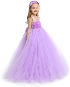 img 2 attached to 🌸 Enchanting MALIBULICo Handmade Fluffy Flower Girl Tutu Dress: Perfect for Wedding & Birthday Photoshoots!