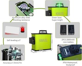 img 3 attached to Efficiently Evaluate and Inspect with KINAVEL Rechargeable Leveling Horizontal Li Battery Tester