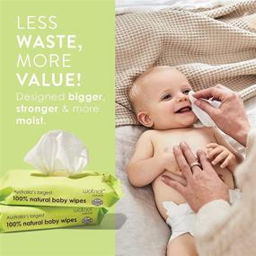 img 2 attached to Wotnot Biodegradable Natural Wipes Extra Large