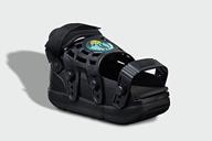 👞 ergoactives level-up shoe balancer - injury boot (small), shoe size (m5-7, w5-7.5). slip prevention, limb length equalization, and body strain reduction for walkers logo