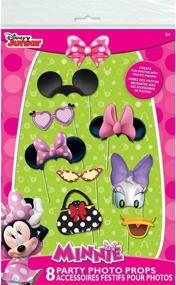 img 2 attached to 📸 Minnie Mouse Photo Booth Props: 8pc Set for Fun and Memorable Moments!