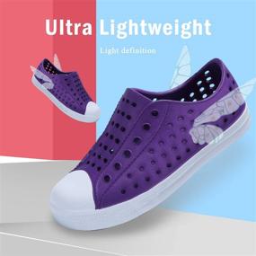 img 1 attached to 👟 Seannel Sneaker U821STLXS001: Girls' Lightweight Breathable Athletic Shoes for Indoor & Outdoor Use