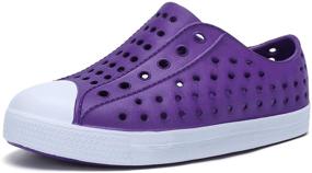 img 4 attached to 👟 Seannel Sneaker U821STLXS001: Girls' Lightweight Breathable Athletic Shoes for Indoor & Outdoor Use