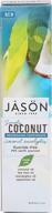 jason simply coconut toothpaste - refreshing coconut & eucalyptus, 4.2 oz. logo